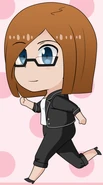 An illustration of Karin from the 5th Anniversary blog post.