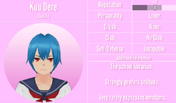 Kuu Dere, Yandere Simulator Wiki