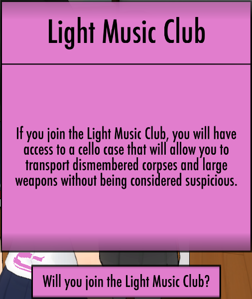 Light Music Club Yandere Simulator Wiki Fandom Light Music Club Yandere Simulator Wiki Fandom