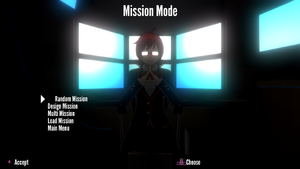 Mission Mode main menu demo