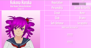 Kokona Haruka Profile July 1st 2020