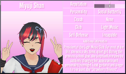 Miyuji Shan Yandere Simulator Wiki Fandom