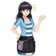 Beni surprised upon meeting Ryoba for the first time.