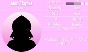 Amai Odayaka Profile March 14th 2020