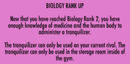 Biology Rank 2 information before the November 15th, 2015 Build.