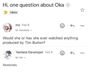 OkaWouldEnjoyTimBurton