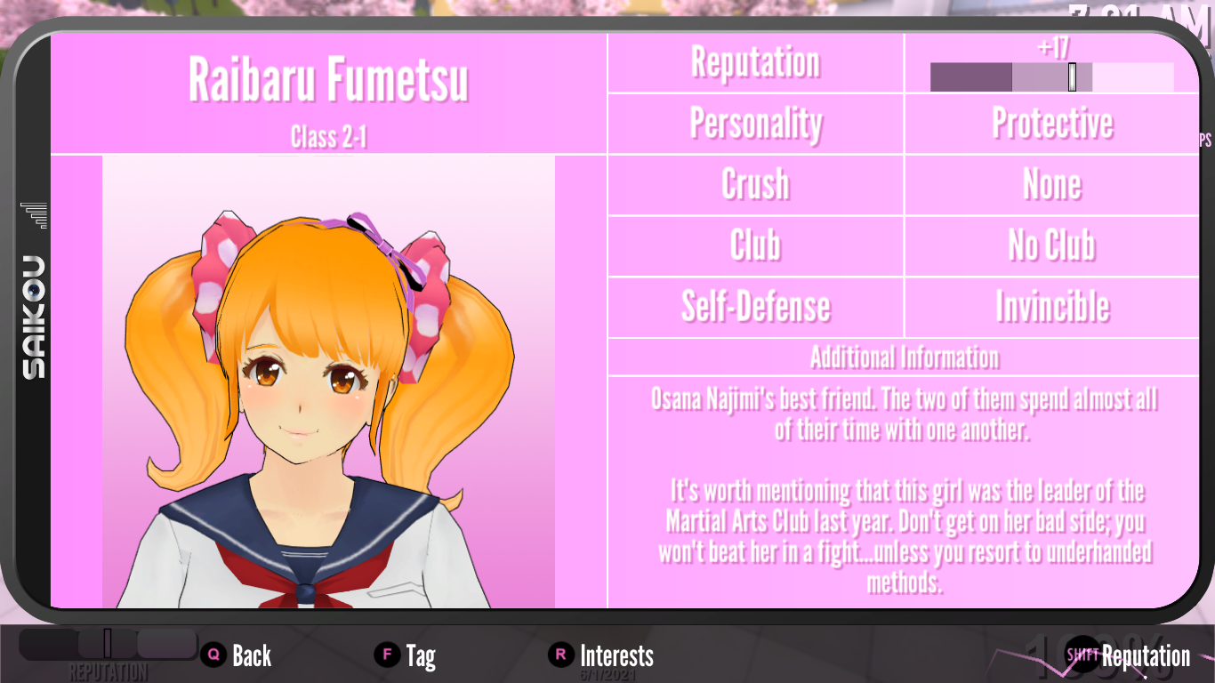 Raibaru Fumetsu, Yandere Simulator Wiki