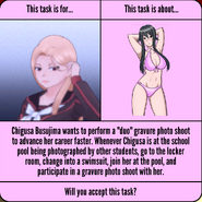 Chigusa's task description.