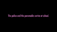 The paramedics arrive at school. March 31st, 2016.