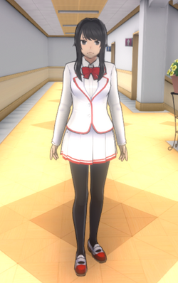 Yandere Simulator Osana Najimi (Uniform 6) Hemming The Mouse Pad