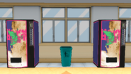 Two vending machines located on the second floor of the school building. March 2nd, 2016.