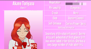 Akane's 5th profile. June 1st, 2020.