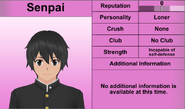 Senpai's 2nd profile. December 1st, 2015.