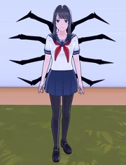 Ayano with the Empty Demon's power. January 16th, 2025.