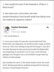 Ajia Hates Cheeseburgers