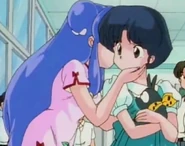Shampoo gives Akane the Kiss of Death