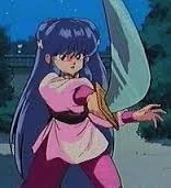 Shampoo threatening someone with a sword