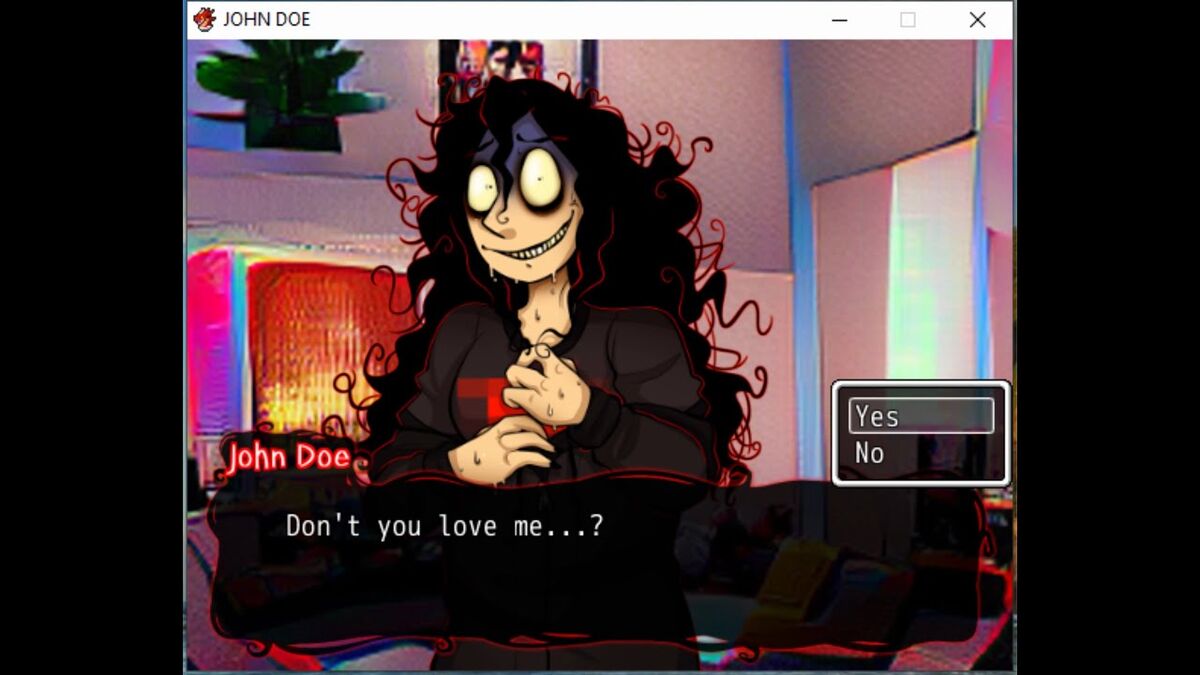 John Doe - An Indie Horror Graphic Novel Dating Sim? 