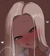 Rui's lovestruck stare at Virgin-kun