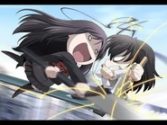 Chibi Kotonoha vs Chibi Sekai