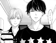 Xun and Li dressed in casual attire