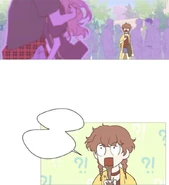 Yeon sees Sijun walking with his ex Jina