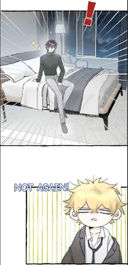 Finding Ravel awaiting his return, on his bed