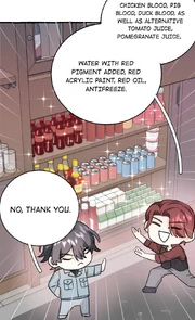 Declining the various blood substitutes Sanok has
