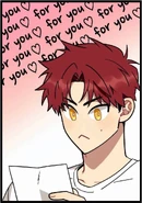 Chiwoo sees the heart left by Hwan - Your Wish Is My Command!