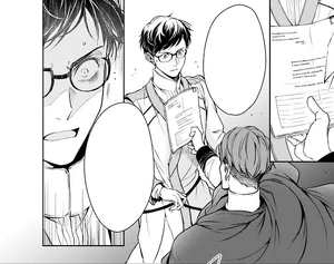 Calvader impressed with Seiichirou - The Affairs of the Other World Depend on the Corporate Slave