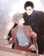 Kyungjoo appears to calm Wooyoung