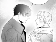 Saying to keep his scarf