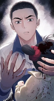 Finding his dad seriously injured his sister