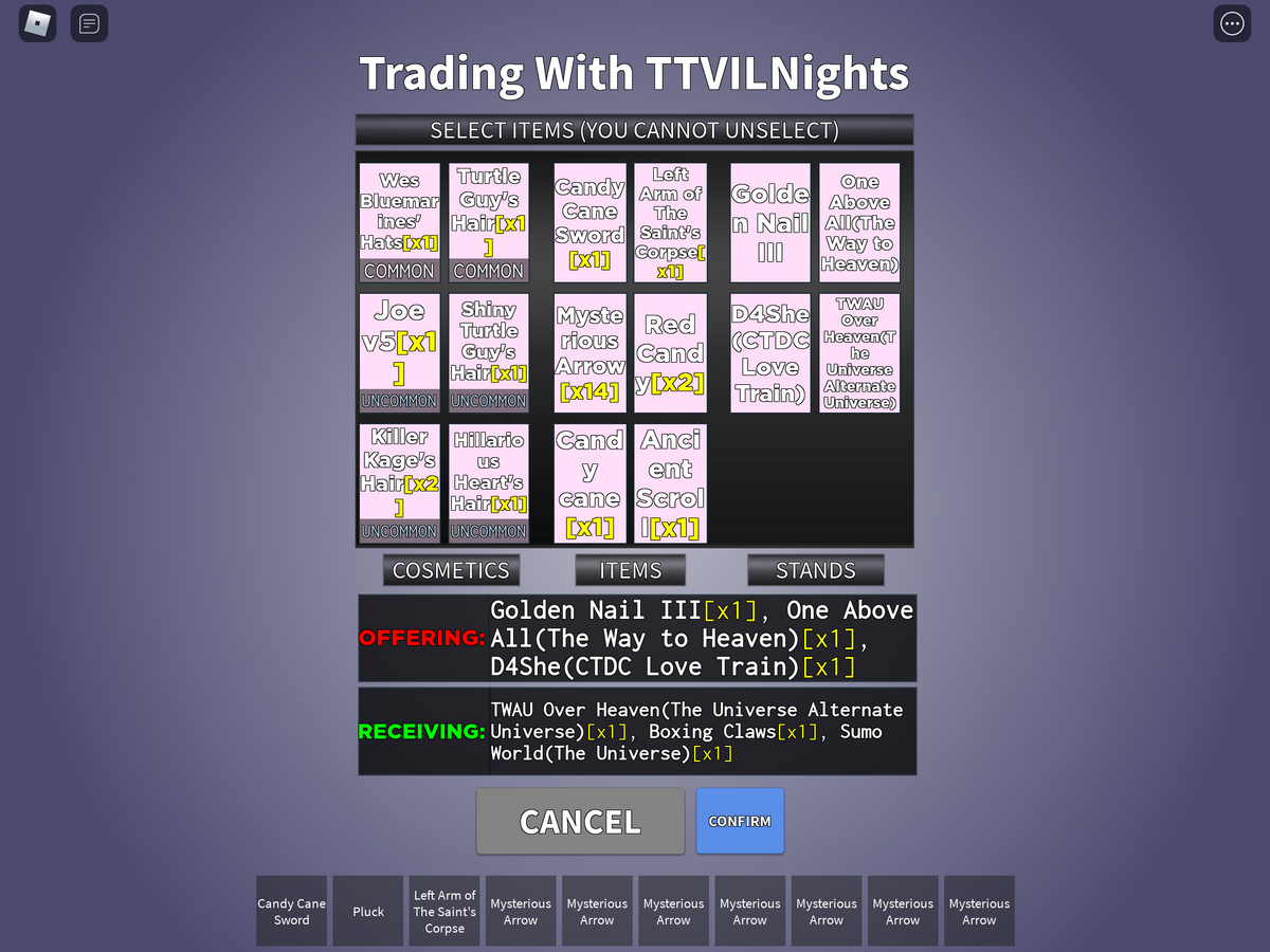 How To Trade in YBA [Detailed Guide] 