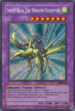 Swift Gaia The Dragon Champion | Yu-Gi-Oh Card Maker Wiki