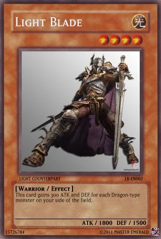 Light Blade | Yu-Gi-Oh Card Maker Wiki | Fandom