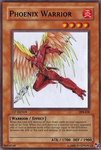 Phoenix Warrior | Yu-Gi-Oh Card Maker Wiki | Fandom Phoenix Warrior | Yu-Gi-Oh Card Maker Wiki | Fandom