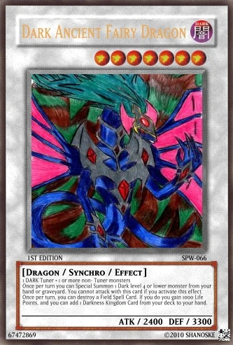 Dark Ancient Fairy Dragon | Yu-Gi-Oh Card Maker Wiki | Fandom Dark Ancient Fairy Dragon | Yu-Gi-Oh Card Maker Wiki | Fandom