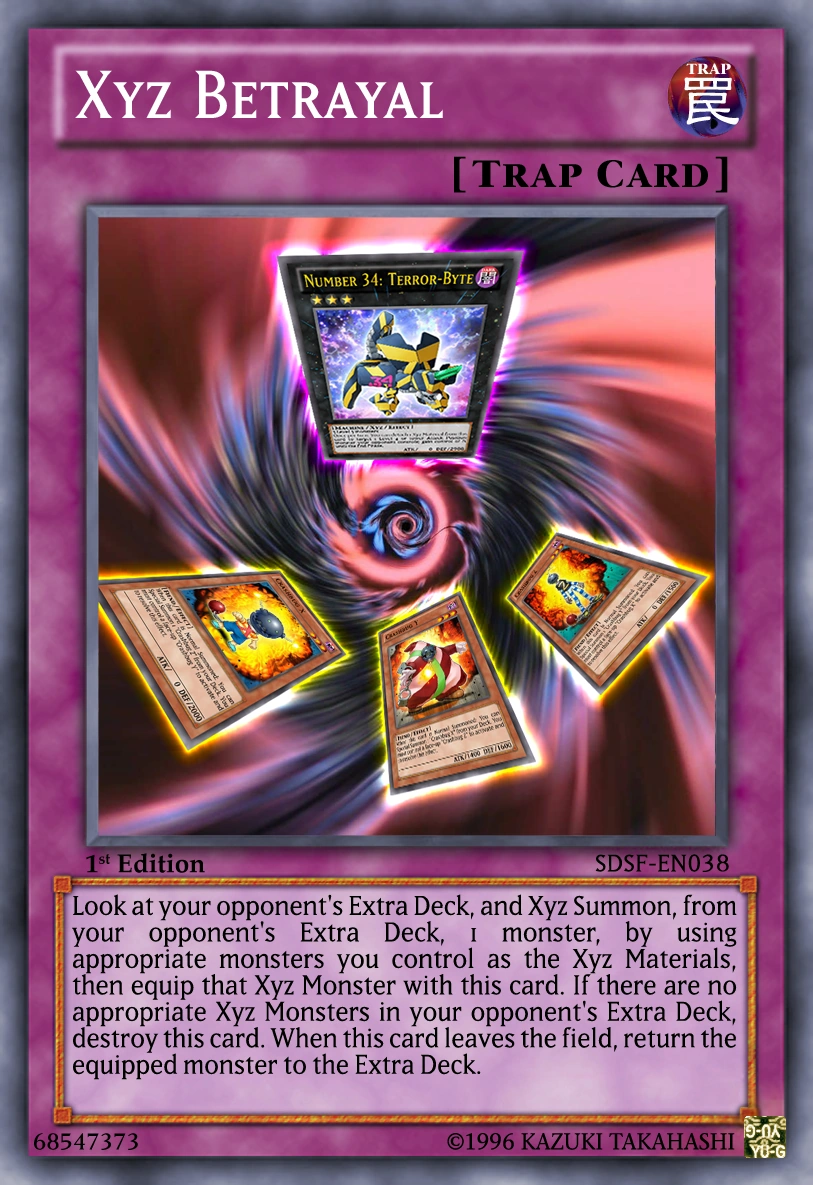 Xyz Betrayal | Yu-Gi-Oh Card Maker Wiki | Fandom