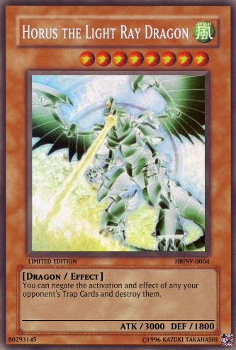 Horus the Black Flame Dragon LV4, Yu-Gi-Oh! Wiki