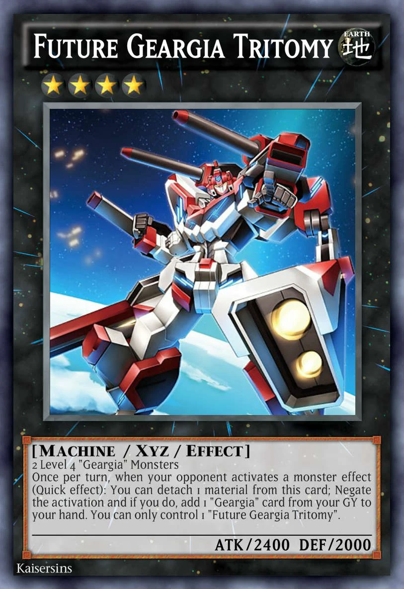Future Geargia Tritomy | Yu-Gi-Oh Card Maker Wiki | Fandom
