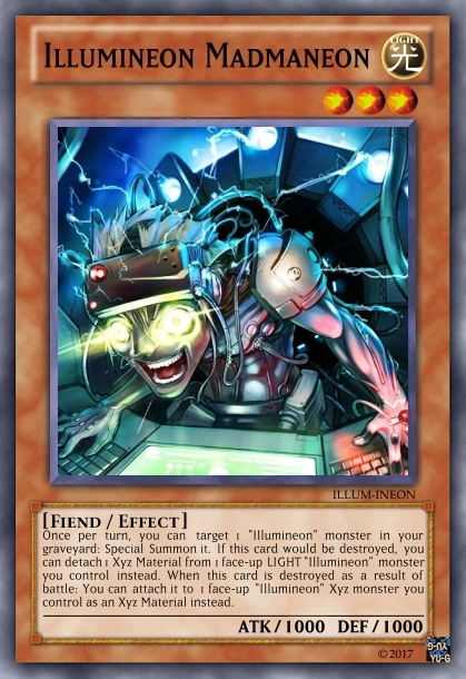 Illumineon Madmaneon | Yu-Gi-Oh Card Maker Wiki | Fandom