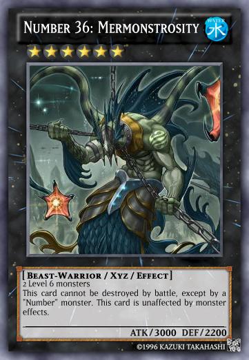 Number 36: Mermonstrosity | Yu-Gi-Oh Card Maker Wiki | Fandom