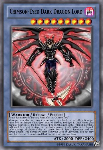yugioh lord of the red
