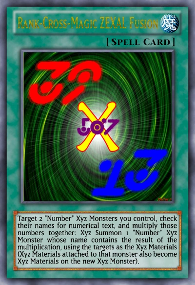 Card Errata:Rank-Cross-Magic ZEXAL Fusion | Yu-Gi-Oh Card