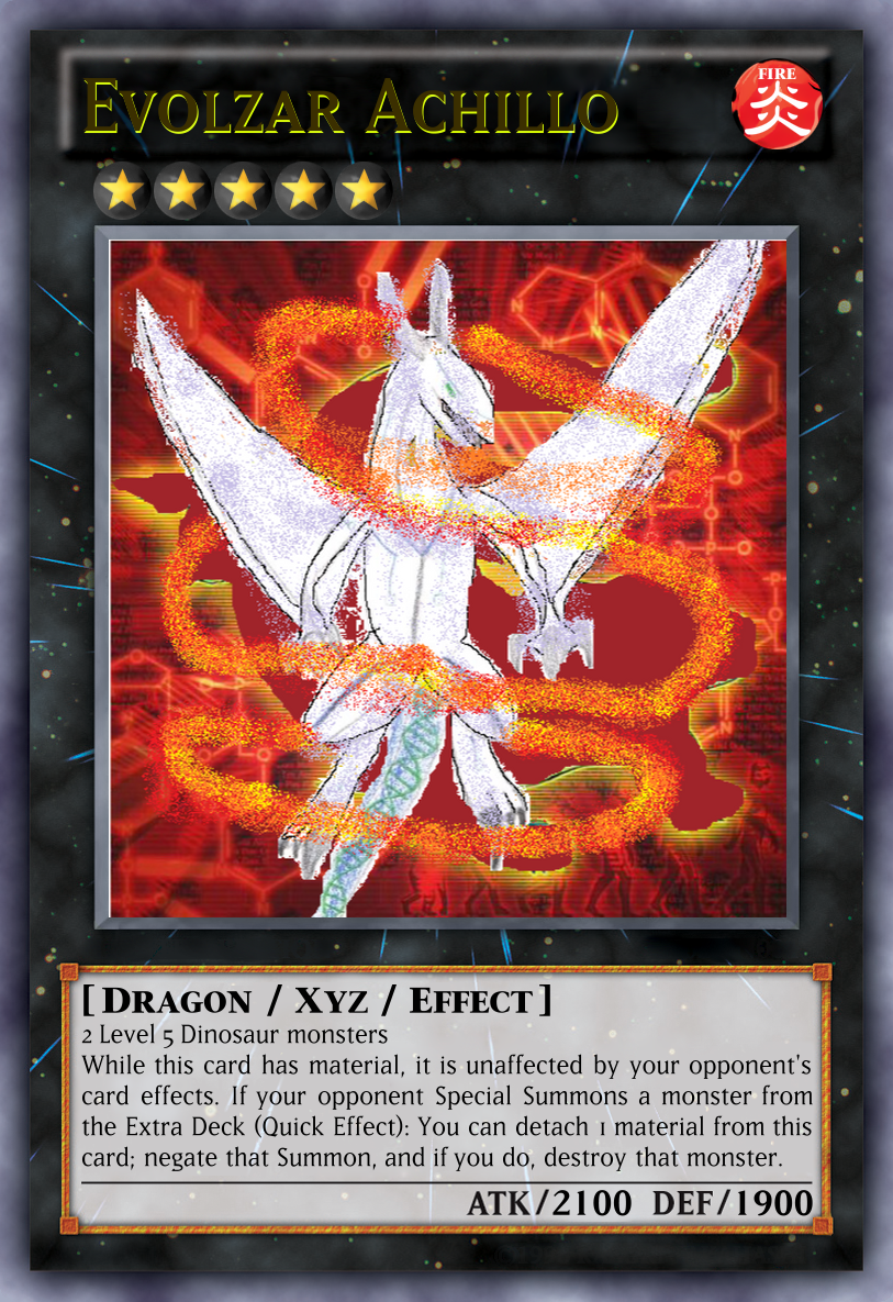 Evolzar Achillo | Yu-Gi-Oh Card Maker Wiki | Fandom