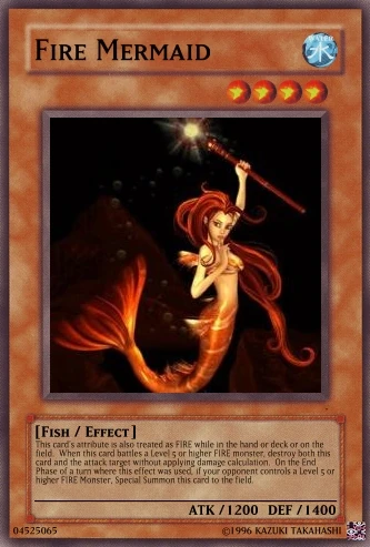 Fire Mermaid | Yu-Gi-Oh Card Maker Wiki | Fandom