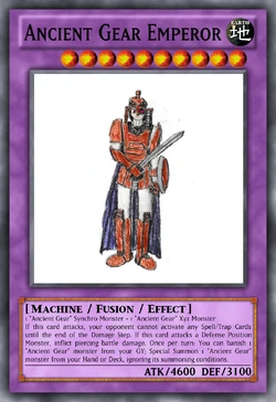Ancient Gear Emperor | Yu-Gi-Oh Card Maker Wiki | Fandom Ancient Gear Emperor | Yu-Gi-Oh Card Maker Wiki | Fandom