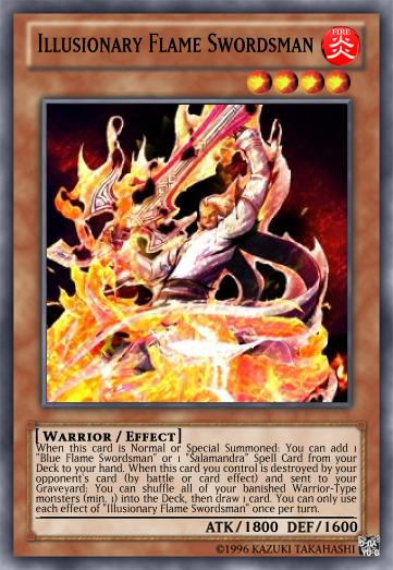 Illusionary Flame Swordsman | Yu-Gi-Oh Card Maker Wiki | Fandom Illusionary Flame Swordsman | Yu-Gi-Oh Card Maker Wiki | Fandom