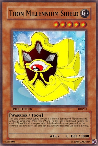 Toon Millennium Shield Yu Gi Oh Card Maker Wiki Fandom Toon Millennium Shield Yu Gi Oh Card Maker Wiki Fandom